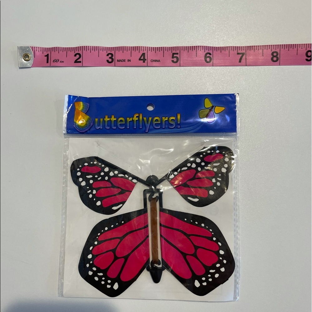 Butterflyer greeting card insert